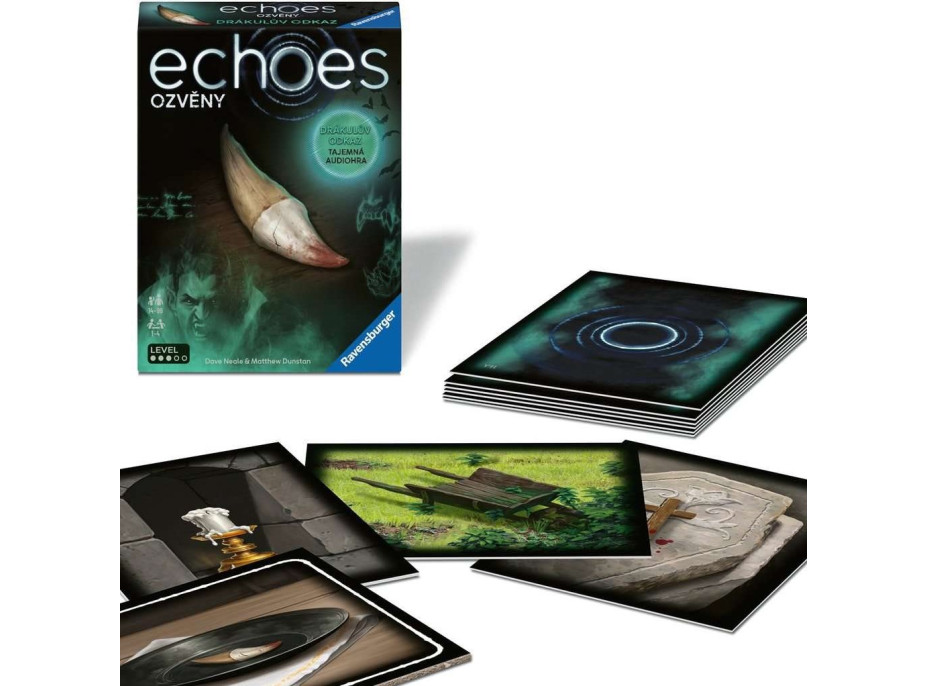 RAVENSBURGER Tajomná audiohra echoes Drakulov odkaz