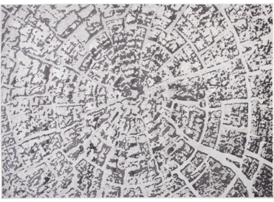 Kusový koberec SKY Log - šedý/tmavo šedý, 300x400 cm