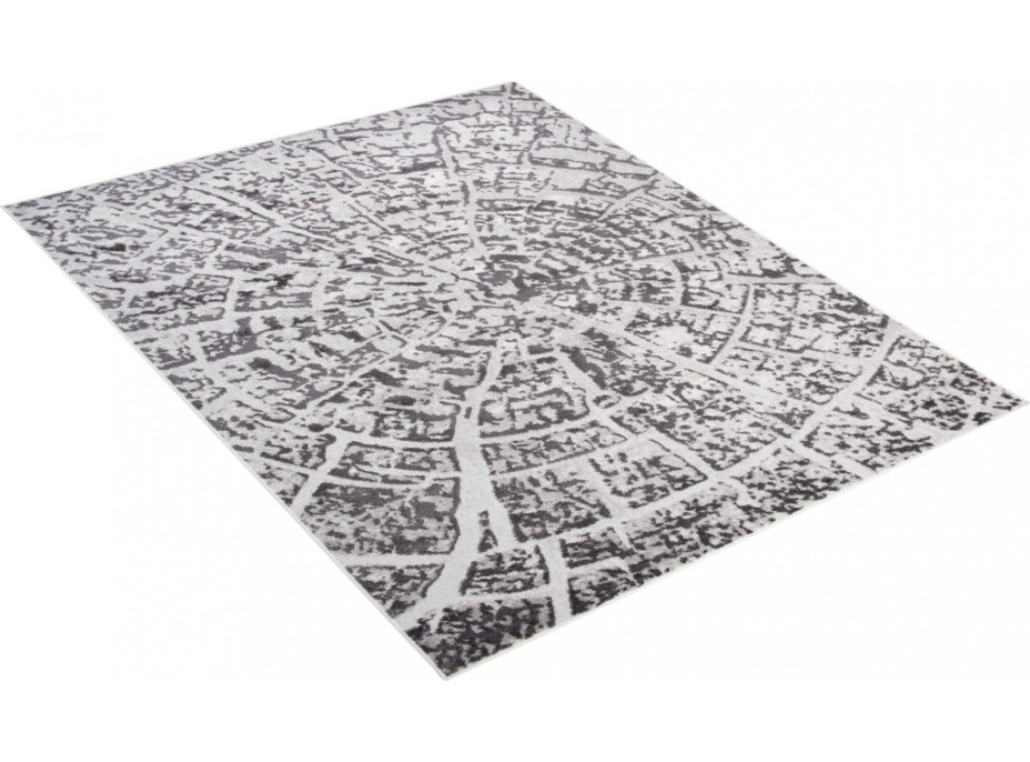 Kusový koberec SKY Log - šedý/tmavo šedý, 300x400 cm