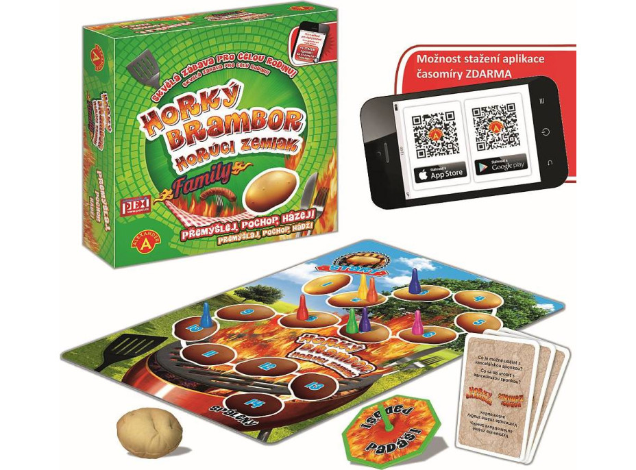 Alexander Zábavná hra horúci zemiakov