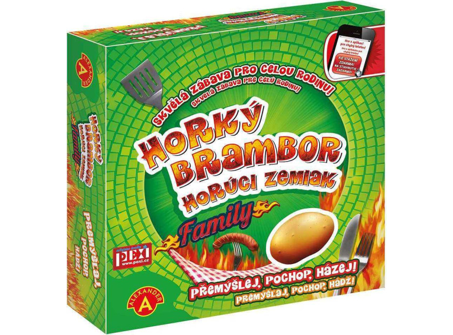 Alexander Zábavná hra horúci zemiakov