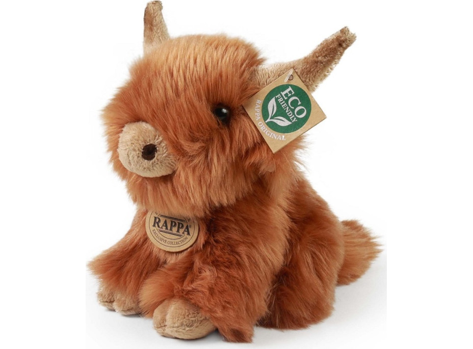 Rappa Plyšový škótsky náhorný dobytok 20 cm ECO-FRIENDLY
