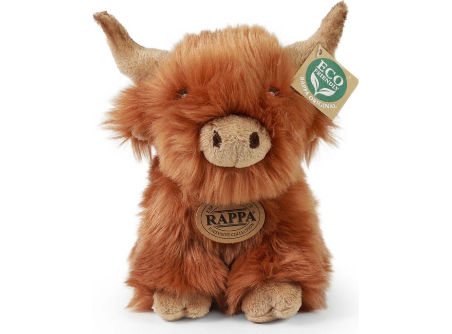 Rappa Plyšový škótsky náhorný dobytok 20 cm ECO-FRIENDLY