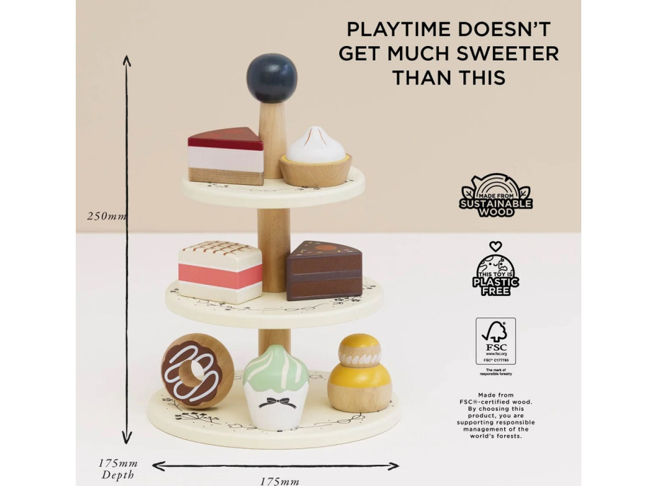 Le Toy Van Trojposchodový stojan na torty