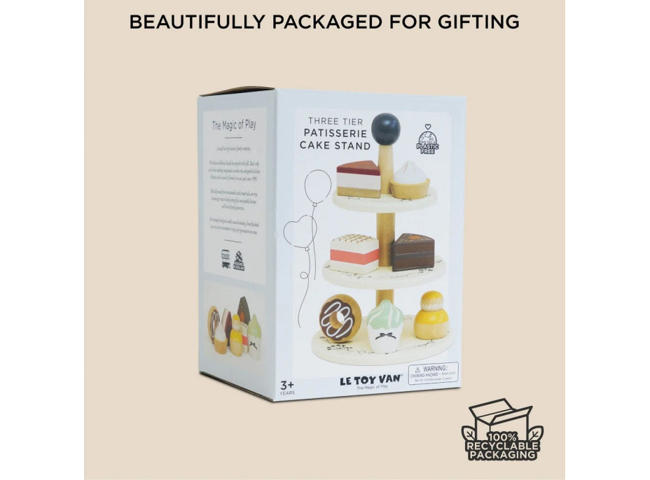 Le Toy Van Trojposchodový stojan na torty