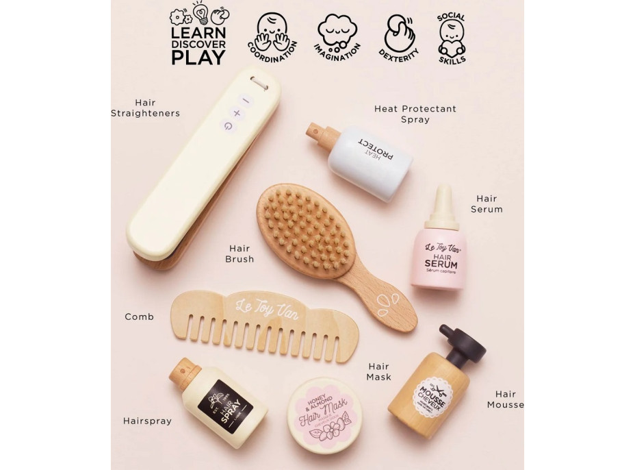 Le Toy Van Štýlová kadernícka sada