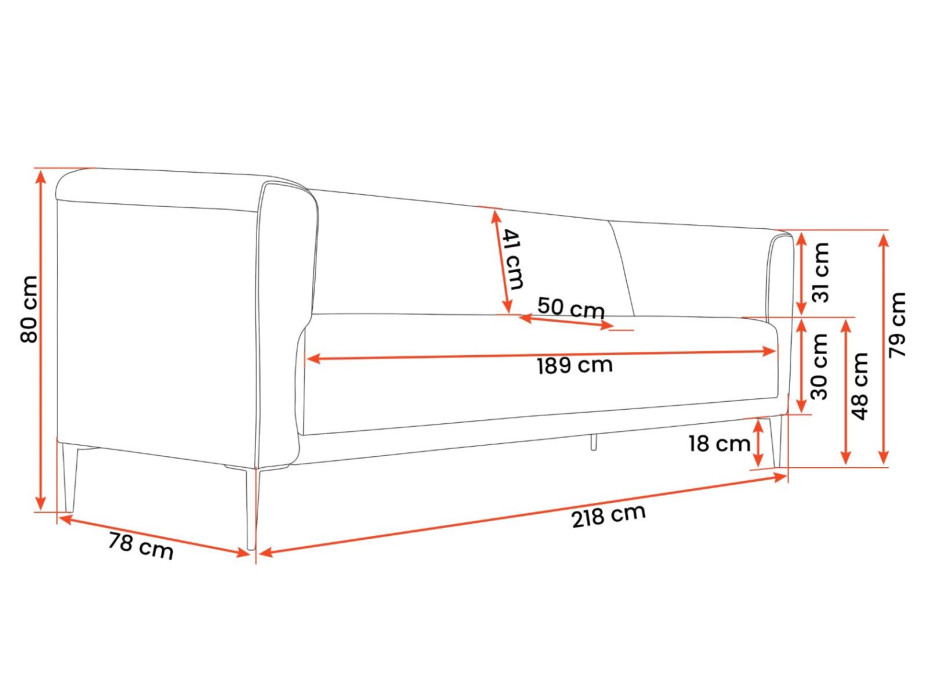 Pohovka PESCARA (viac variant)
