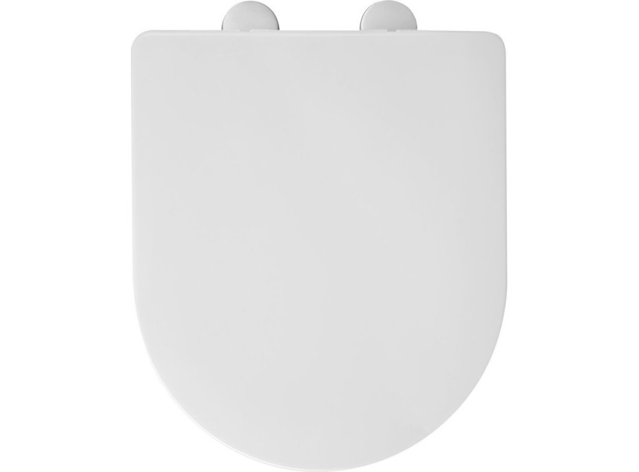 Aqualine VITO WC sedátko, Soft Close, Easy Take, biela PCS105