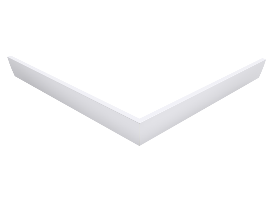 Polysan AURA 70 rohový panel, biela 42691