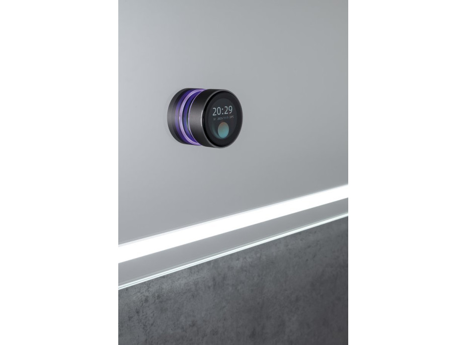 Sapho GEMINI zrkadlo s LED osvetlením 120x60cm, chytré funkcie GM120K