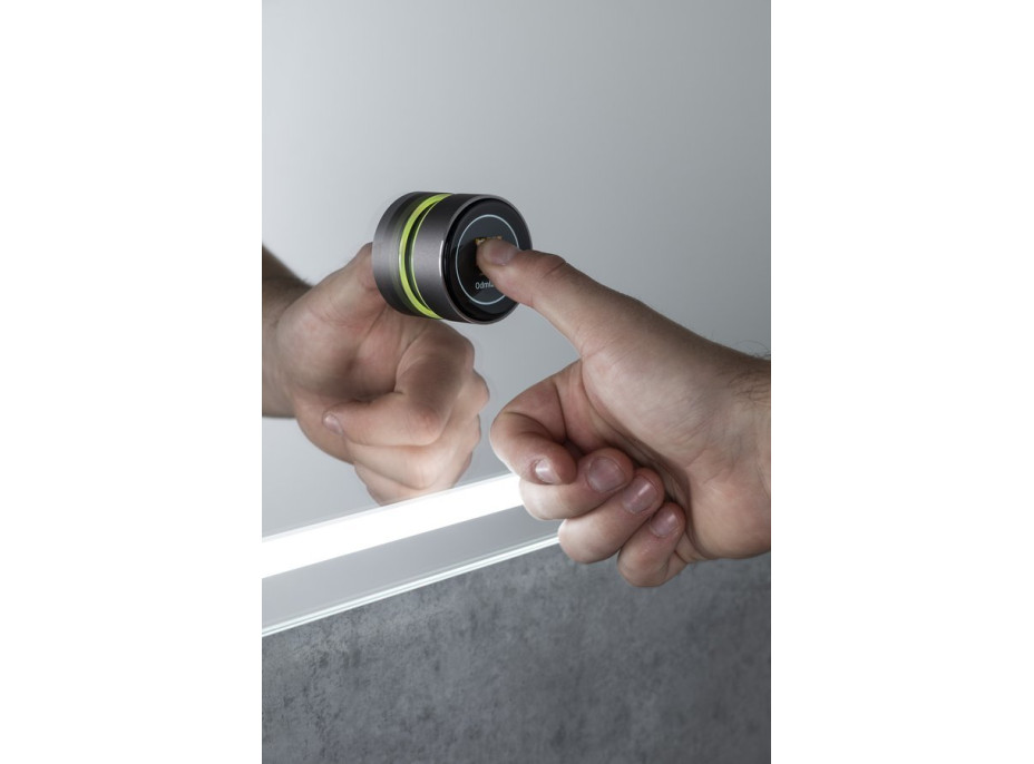 Sapho GEMINI zrkadlo s LED osvetlením 120x60cm, chytré funkcie GM120K