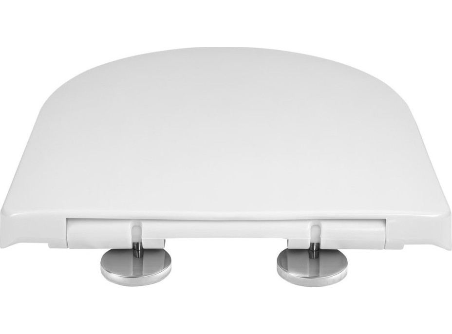 Aqualine VITO WC sedátko, Soft Close, Easy Take, biela PCS105