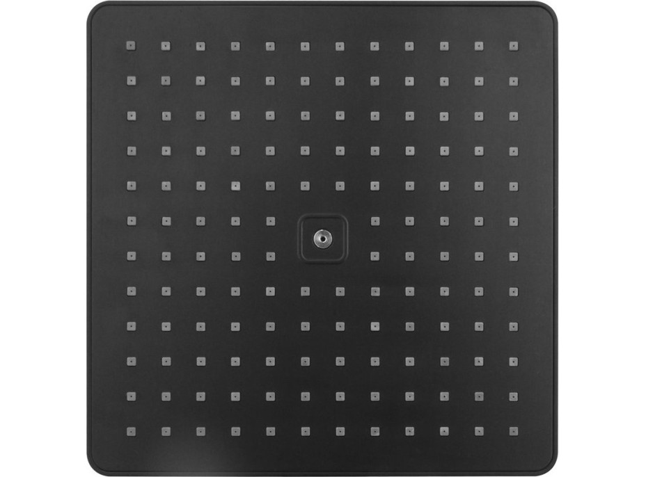 Aqualine Hlavová sprcha, 300x300 mm, ABS/čierna mat SC174B