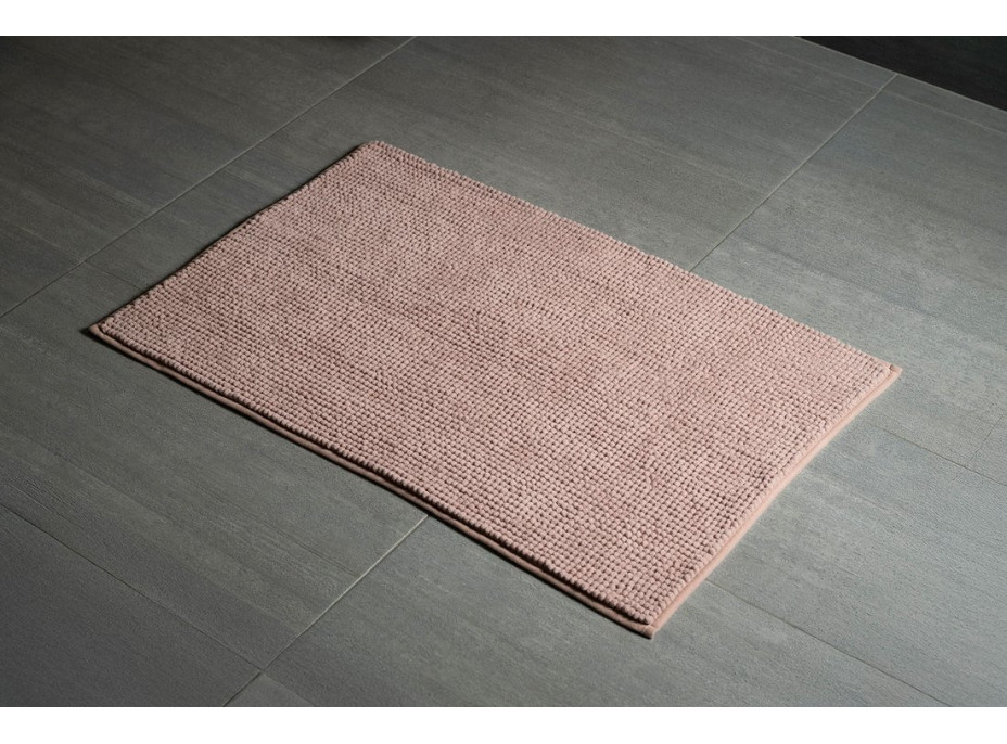 Aqualine CHENILL kúpeľňová predložka 50x80cm, 100% polyester, béžová CH2012