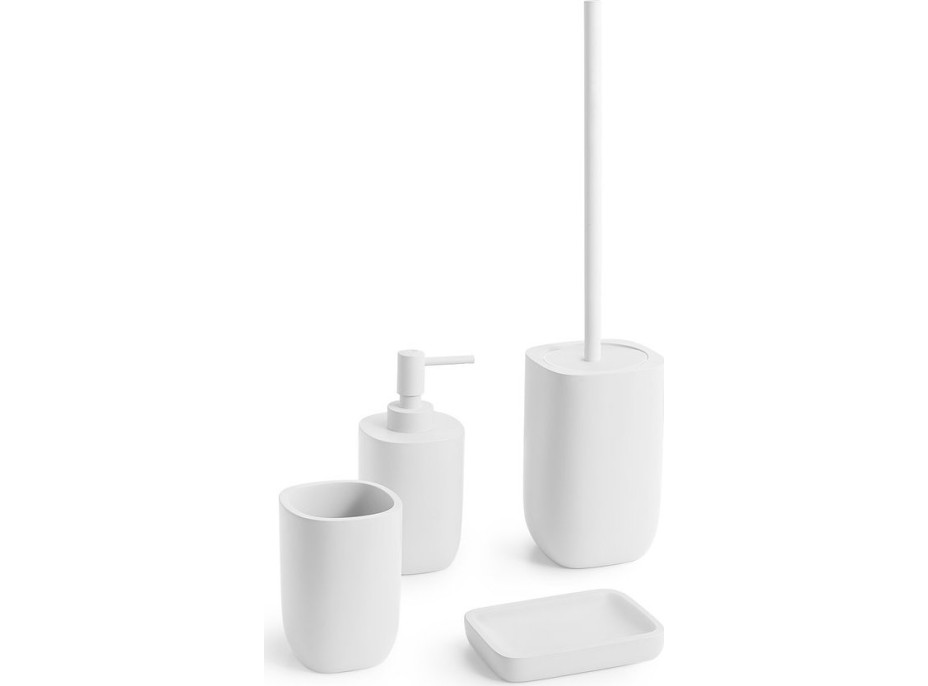 Gedy YLENIA WC kefa na postavenie, biela YL3302