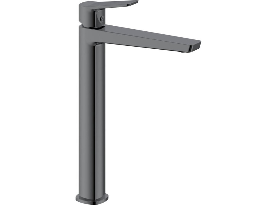 Aqualine FLERY stojanková umývadlová batéria vysoká, gun metal FY006GM