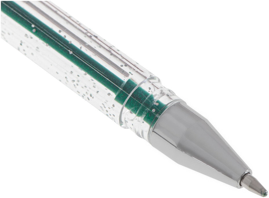 Farebné trblietavé gélové perá - sada 25 ks