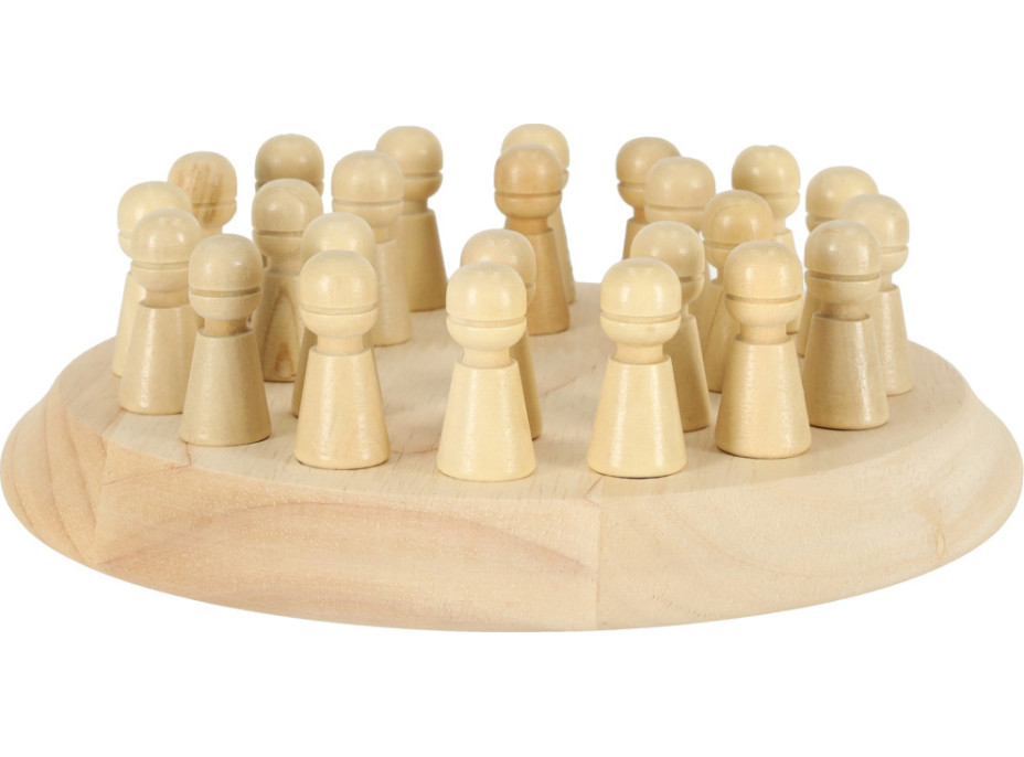 Pamäťová logická drevená hra - Farby