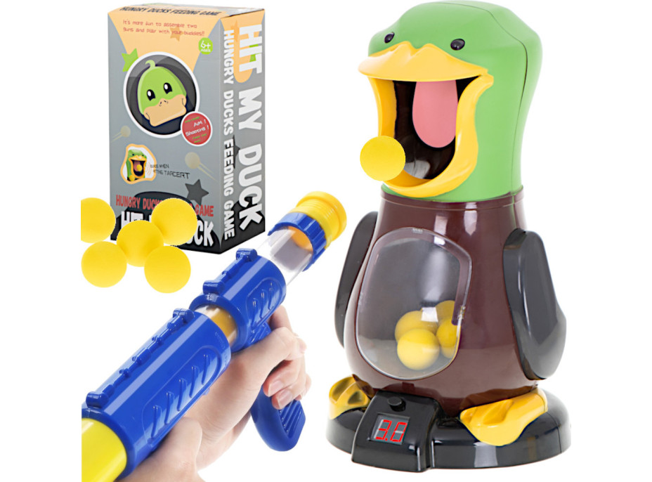 Streľba na terč - Hladná kačica