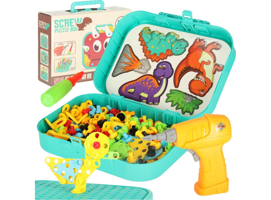 Skrutkovanie v kufríku - Dinosaury