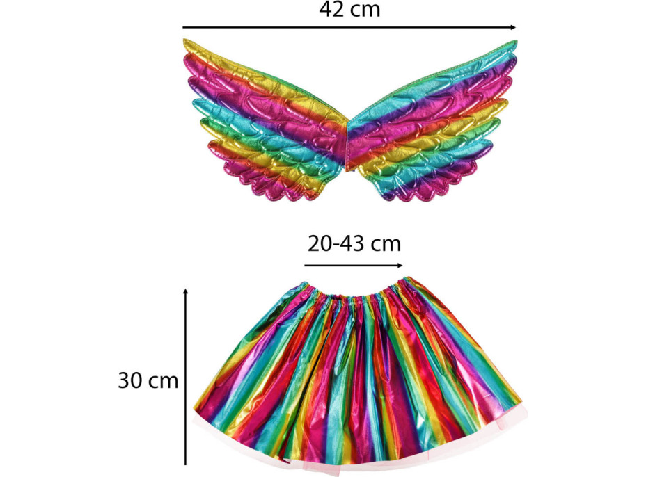 Karnevalový kostým Jednorožec - viacfarebný