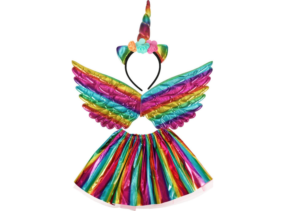 Karnevalový kostým Jednorožec - viacfarebný