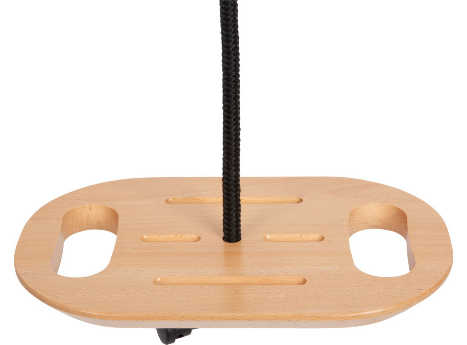 small foot Hojdací disk s rukoväťami Black Line