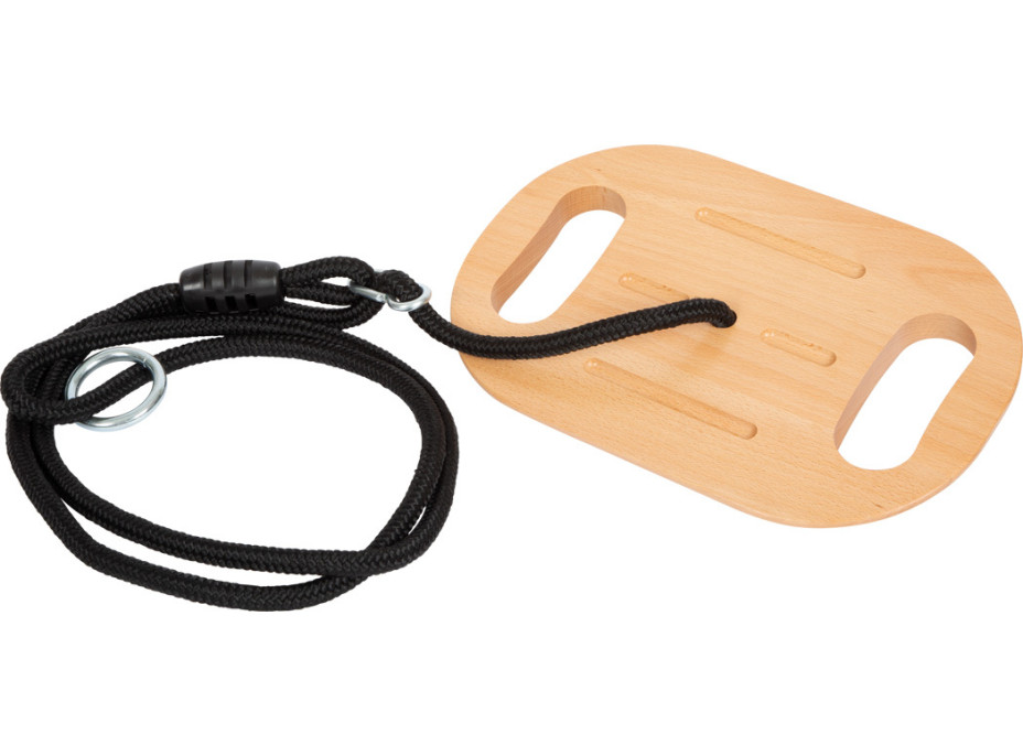 small foot Hojdací disk s rukoväťami Black Line