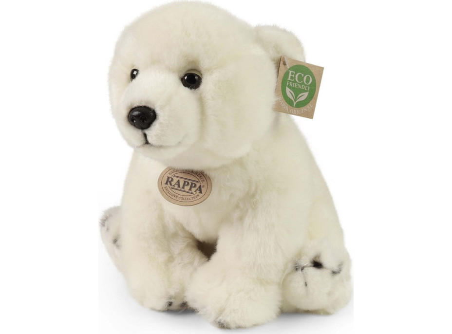 Rappa Plyšový medveď ľadový 28 cm ECO-FRIENDLY