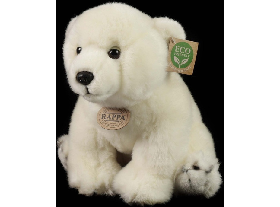Rappa Plyšový medveď ľadový 28 cm ECO-FRIENDLY