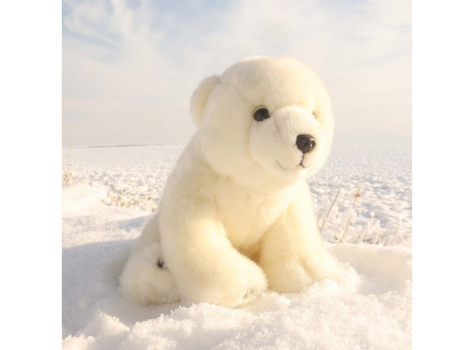 Rappa Plyšový medveď ľadový 28 cm ECO-FRIENDLY