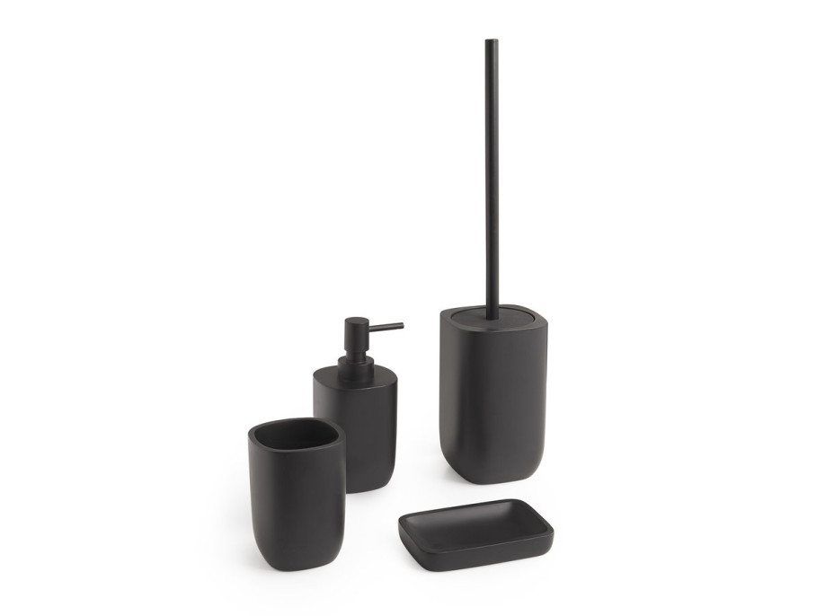 Gedy YLENIA WC kefa na postavenie, čierna YL3314