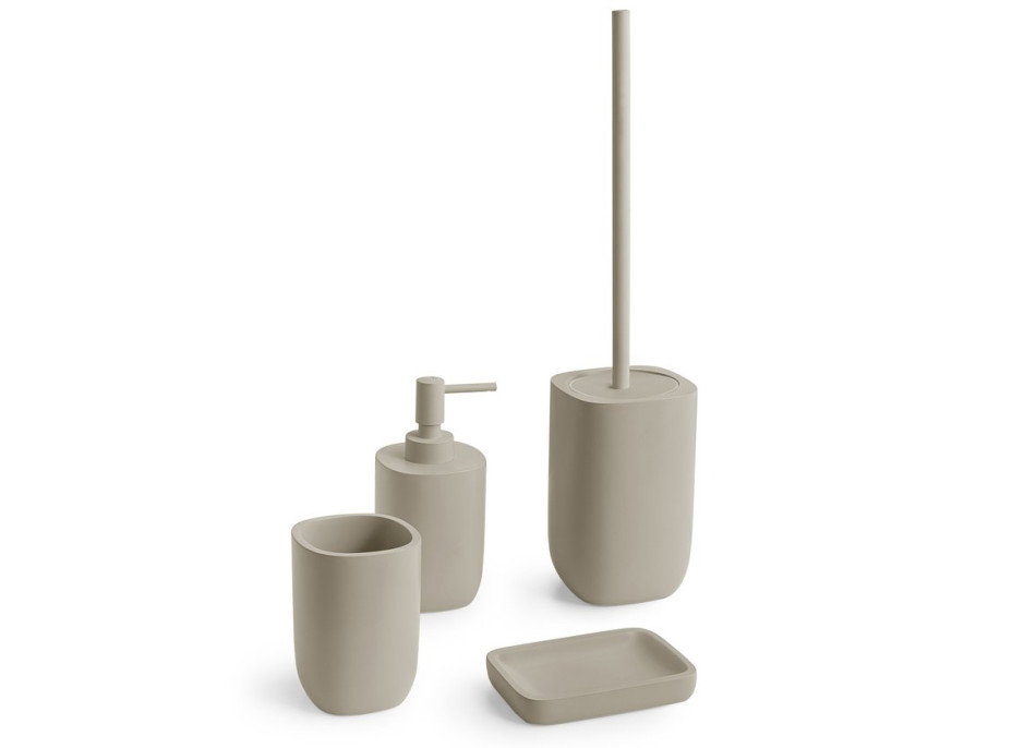 Gedy YLENIA WC kefa na postavenie, tortora YL3366