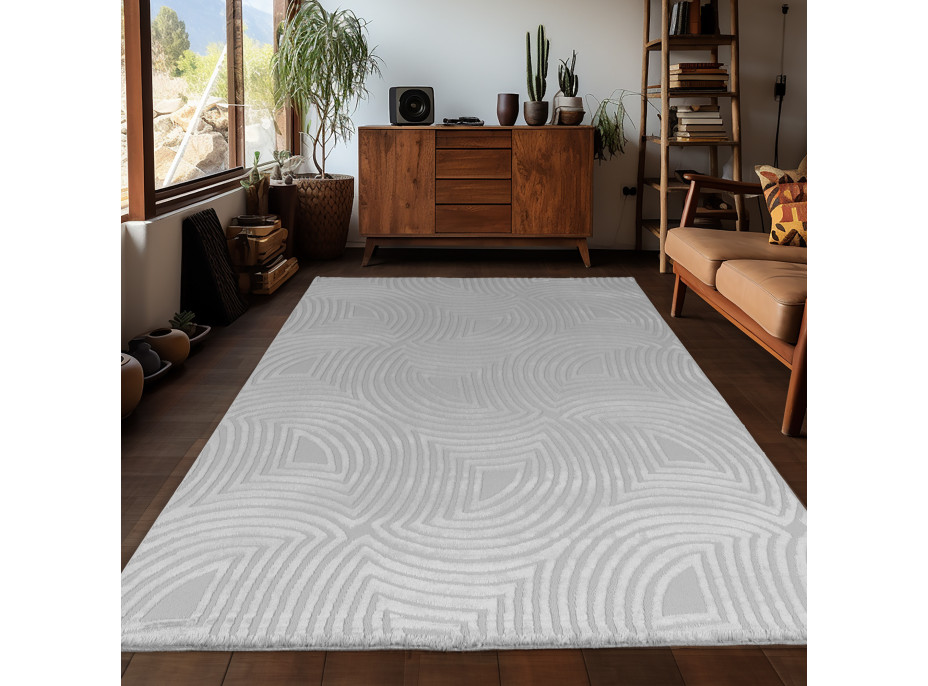 Kusový koberec Sahara 1113 Silver