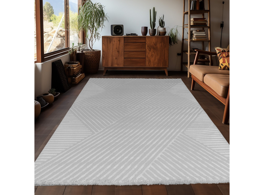 Kusový koberec Sahara 1115 Silver