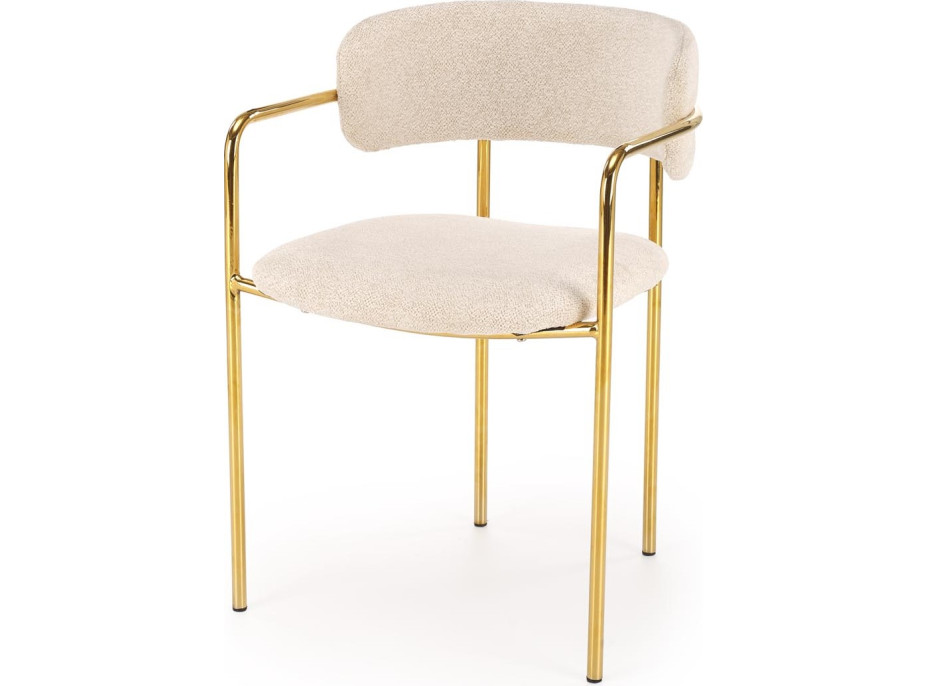 Jedálenské kresielko MASON - krémové