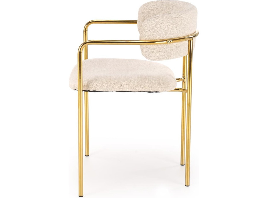 Jedálenské kresielko MASON - krémové