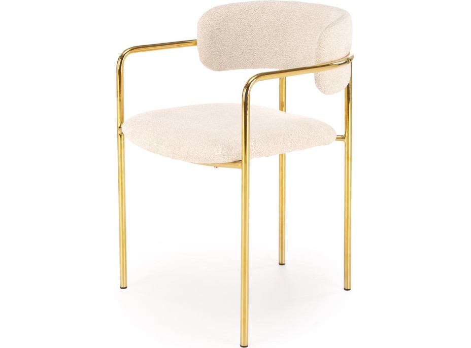 Jedálenské kresielko MASON - krémové