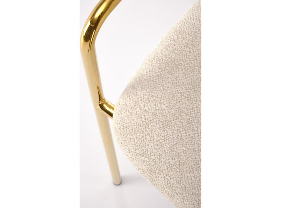 Jedálenské kresielko MASON - krémové