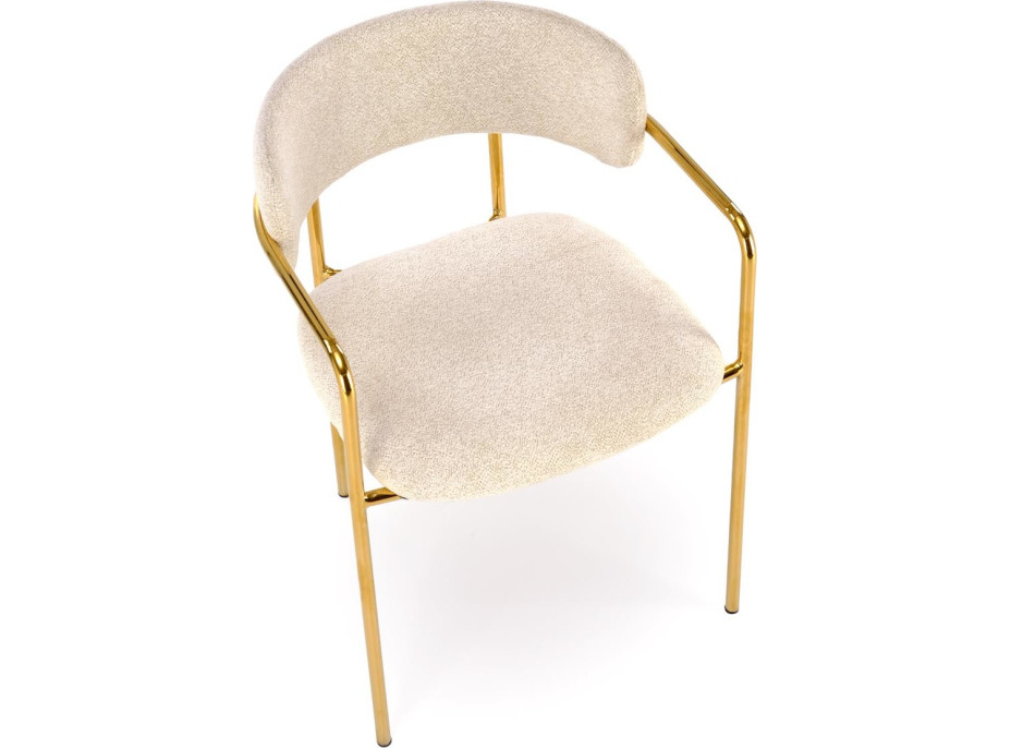 Jedálenské kresielko MASON - krémové