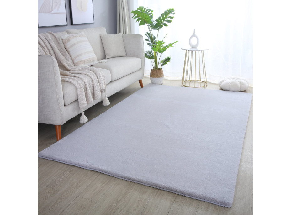 Kusový koberec Pouffy 5100 Silver