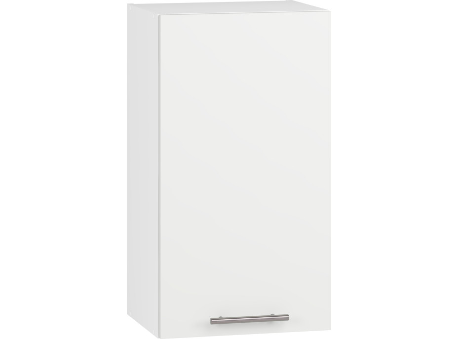 Závesná kuchynská skrinka VITO - 40x72x30 cm - biela matná