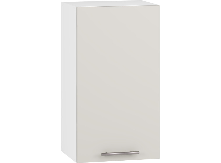 Závesná kuchynská skrinka VITO - 40x72x30 cm - kašmírová lesklá