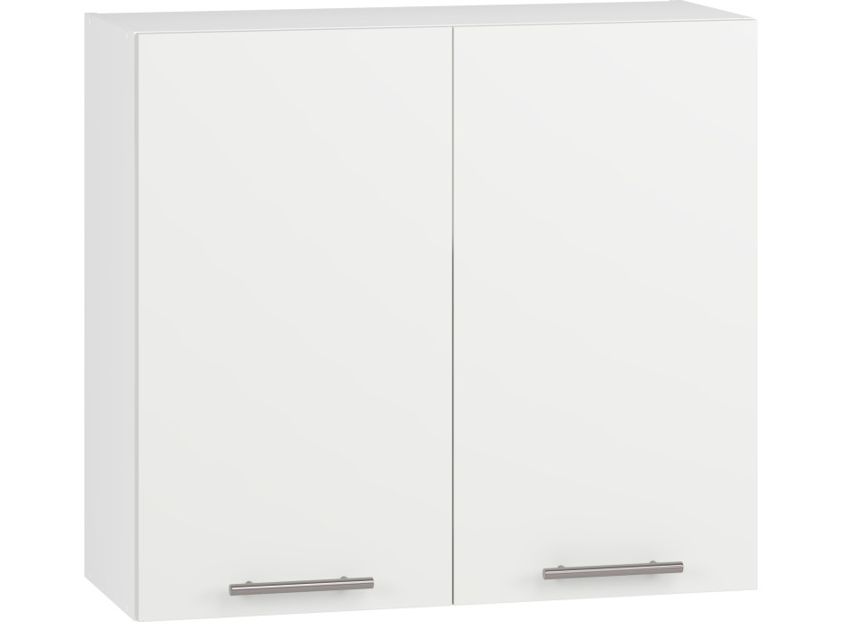 Závesná kuchynská skrinka VITO - 80x72x30 cm - biela matná