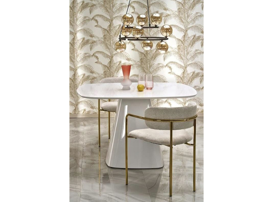 Jedálenské kresielko MASON - krémové