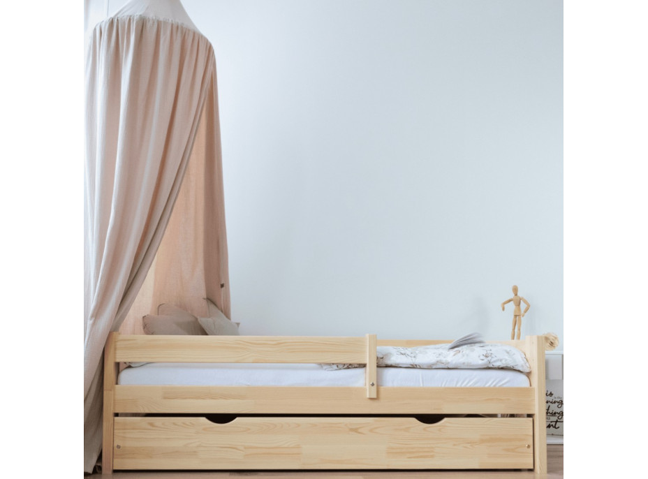 Detská posteľ z masívu PAVLÍK - 180x80 cm