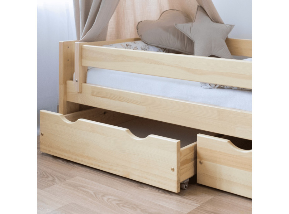 Detská posteľ z masívu PAVLÍK - 160x80 cm