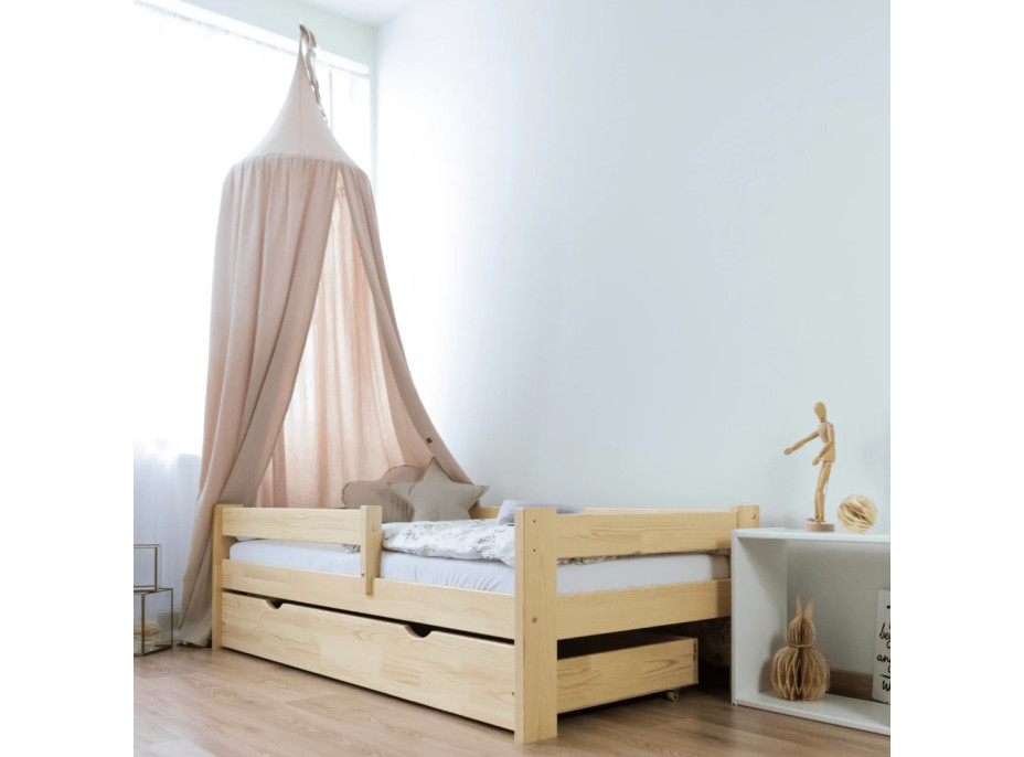 Detská posteľ z masívu PAVLÍK - 180x80 cm