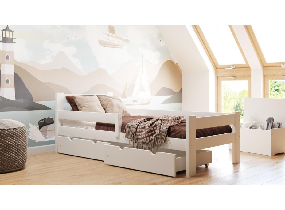 Detská posteľ z masívu PAVLÍK MAX - 180x80 cm