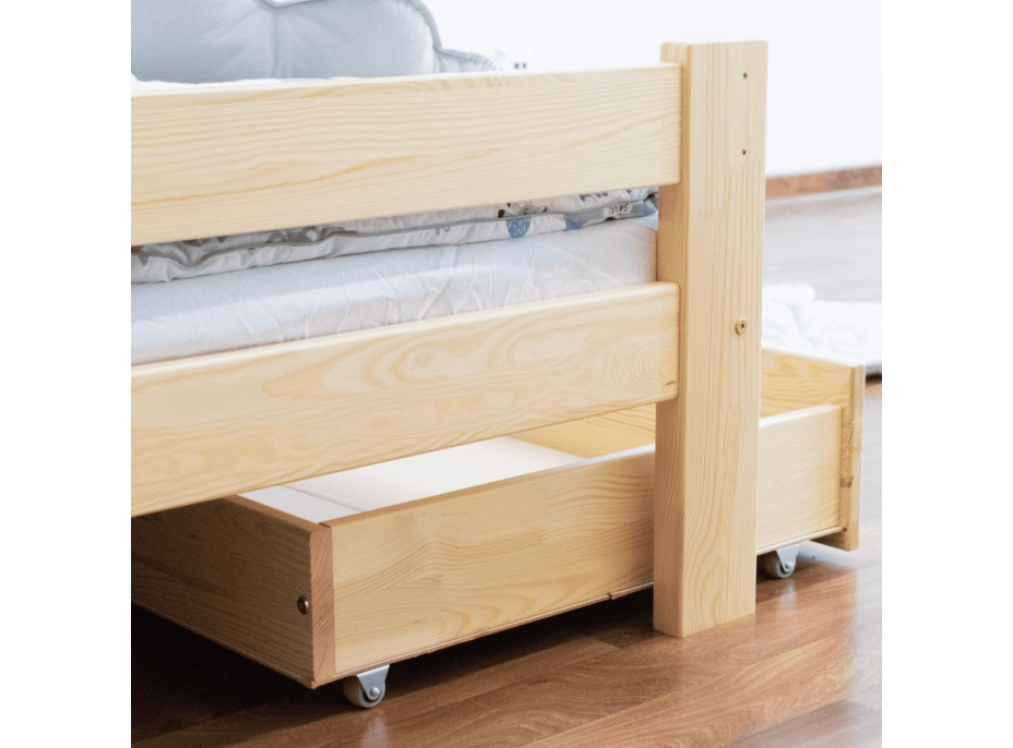 Detská posteľ z masívu PAVLÍK MAX - 180x80 cm